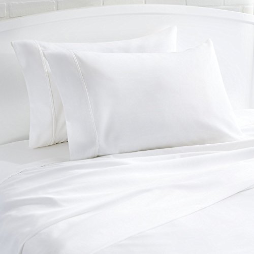 Thread Spread 100% Egyptian Cotton 1000 Thread Count, Ultra Soft Thread Unfold 100% Egyptian Cotton 1000 Thread Depend Extremely Mushy Pillow Case Set - Sturdy and Silky Mushy (Queen Measurement Pillowcase) (White).