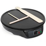 Best Choice Products 12in Non-Stick Electric Griddle Pancake Crepe Maker w/Spatula, Spreader, Indicator Light