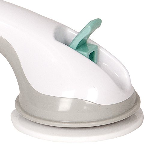PCP Suction Grip Bathtub and Shower Safety Handle, White, 24 Inch PCP Suction Grip Bathtub and Bathe Security Deal with, White, 24 Inch
