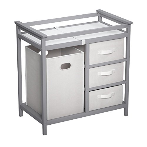 Modern Baby Changing Table with Laundry Hamper Launch Date: 2015-09-14T00:00:01Z
