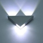 Lightess Modern LED Wall Sconces - Mini Triangle