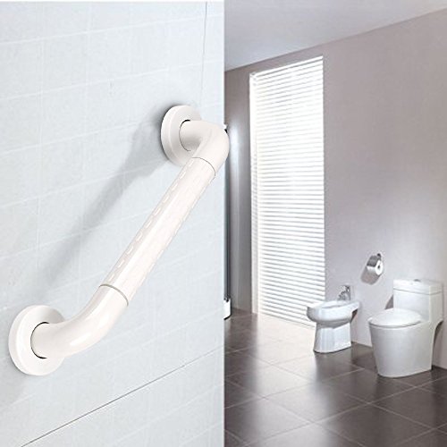 Sumnacon Bath Grab Bar with Anti-Slip Grip and Safety Luminous Circles Sumnacon Bath Grab Bar with Anti-Slip Grip and Safety Luminous Circles, 16" Heavy Duty Shower Handle for Bathtub,Toilet, Bathroom,Kitchen,Stairway Handrail,Come with Mounted Screws.