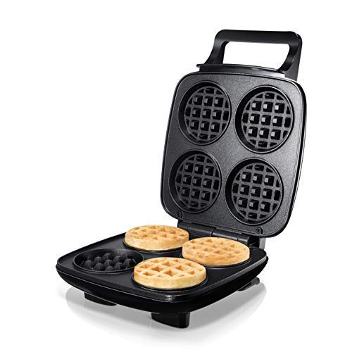 Burgess Brothers ChurWaffle Maker · Specialty Waffle Maker · Makes 4 Waffles at a Time · Premium Non-Stick Plates · Special Recipe to Make the Perfect Cornbread ChurWaffles & Waffles Every Time