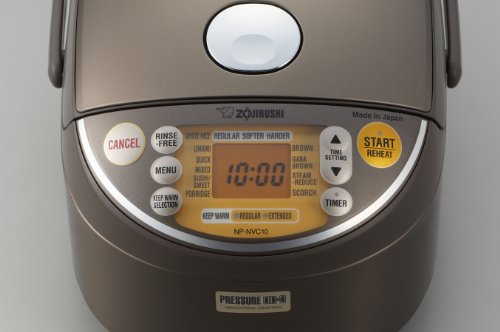 Zojirushi Induction Heating Pressure Rice Cooker and Warmer 1.0 Liter Guarantee: 1-year guarantee