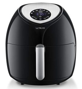 Ultrean 8.5 Quart Air Fryer, Large Family Size Electric Hot Air Fryers XL Oven Oilless Cooker with 7 Presets, LCD Digital Touch Screen and Nonstick Detachable Basket,UL Certified,1700W