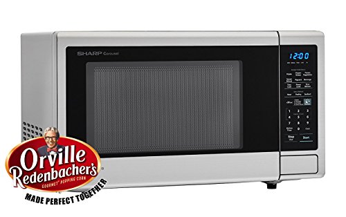 SHARP Carousel 1.4 Cu. Ft. 1000W Countertop Microwave Oven SHARP Carousel 1.four Cu. Ft. 1000W Countertop Microwave Oven with Orville Redenbacher’s Popcorn Preset (ISTA 6 Packaging), Cubic Foot, 1000 Watts, Stainless Metal.