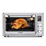 COSORI 12-in-1 Air Fryer Toaster Oven Convection Roaster with Rotisserie & Dehydrator, 100 Original Recipe, 30L, Silver