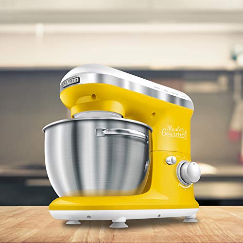 Sencor 6 Speed Stand Mixer with Pouring Shield and 4 Specialized Guarantee: 2 yr producer