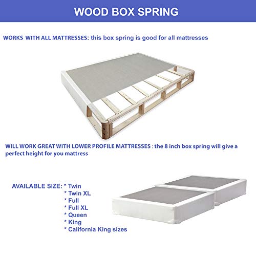 Mattress Solution, Twin 4-inch Fully Assembled Split Box Mattress Answer, Twin 4-inch Totally Assembled Break up Field Spring/Basis For Mattress, Traditional Assortment, Dimension, Beige.