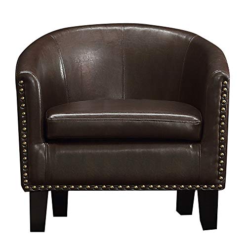 Rosevera Club Chair, Dark Brown Model: Rosevera
