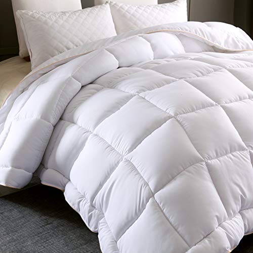Twin Size Down Alternative Comforter: Embrace Comfort and Elegance Experience the epitome of comfort and elegance with the Luxury Twin Size Down Alternative Comforter. This exquisite bedding essential offers more than just warmth; it brings a touch of opulence to your bedroom. Here's why you should indulge in this luxurious comforter: Ultimate Comfort and All-Season Versatility: Crafted with meticulous attention to detail, it provides the perfect balance of warmth and breathability, making it suitable for all seasons. Whether it's a chilly winter night or a cool summer evening, this comforter guarantees you a cozy and comfortable sleep. In summary, the Luxury Twin Size Down Alternative Comforter is a testament to both comfort and style. Its premium materials and thoughtful design guarantee you a restful night's sleep, while its elegant appearance enhances the aesthetics of your bedroom. Whether you're looking for warmth in the winter or a light cover in the summer, this all-season comforter has you covered.