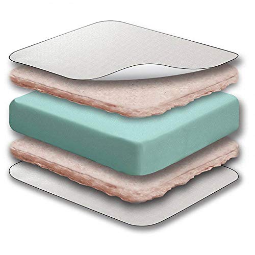 Sealy Baby Soybean Foam-Core Waterproof Standard Toddler Sealy Child Soybean Foam-Core Waterproof Normal Toddler &amp; Child Crib Mattress – Light-weight Hypoallergenic Soy Foam, Design Sample Might Fluctuate, 51.63” x 27.25”.