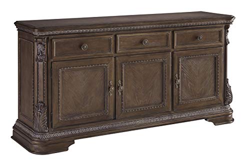Signature Design By Ashley - Charmond Dining Room Buffet Server - Traditional Style - Brown