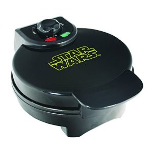 Uncanny Brands Darth Vader Waffle Maker- Sith Lord On Your Waffles- Waffle Iron