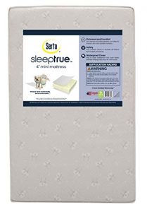 Serta Sleeptrue 4" Mini Crib Mattress