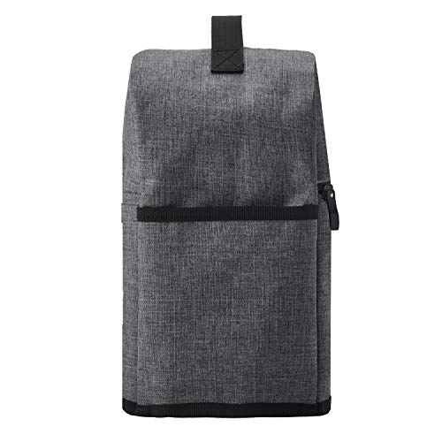 BGD-DG Food Processor Cover with Zipper & Open Pockets Kitchen BGD-DG Food Processor Cover with Zipper &amp; Open Pockets Kitchen Appliance Dust Cover with Handle Compatible with Hamilton Beach, Cuisinart, KitchenAid 11-14 Cup, Machine Washable, Dark Gray.