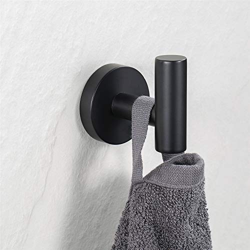 Towel Hooks - Stylish and Durable Stainless-Steel Hooks for Bathroom, Kitchen, and Beyond Crafted from premium 304 stainless steel, these hooks are not just stylish but also heavy-duty and rust-resistant. The modern design, featuring rounded corners for safety and anti-rotation technology, makes them versatile for various uses – from bathroom and kitchen towel hooks to coat and robe hooks. The installation is a breeze with the included hardware and guide. YGIVO Towel Hooks are a perfect blend of aesthetics and functionality, elevating the organization in any space they adorn.