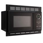 RecPro RV Microwave | .9 Cubic Ft Black Microwave with Trim Kit | 900 Watt (RPM-1-BLK)