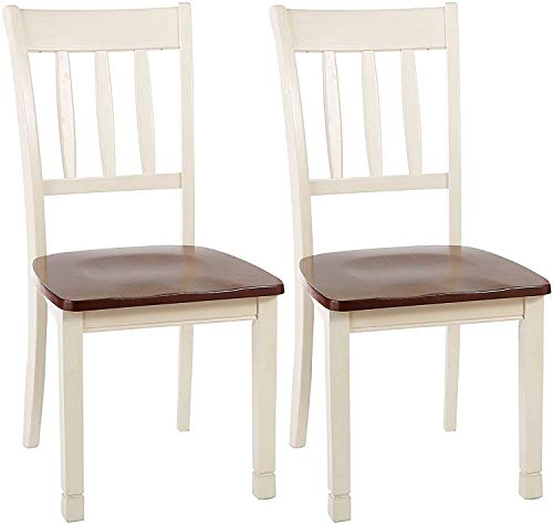 Signature Design by Ashley - Whitesburg Dining Chairs - Set of 2 - Beige/Brown