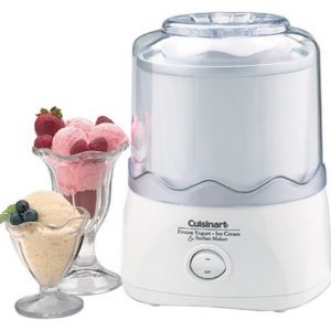 Cuisinart ICE-20 Automatic 1-1/2-Quart Ice Cream Maker, White