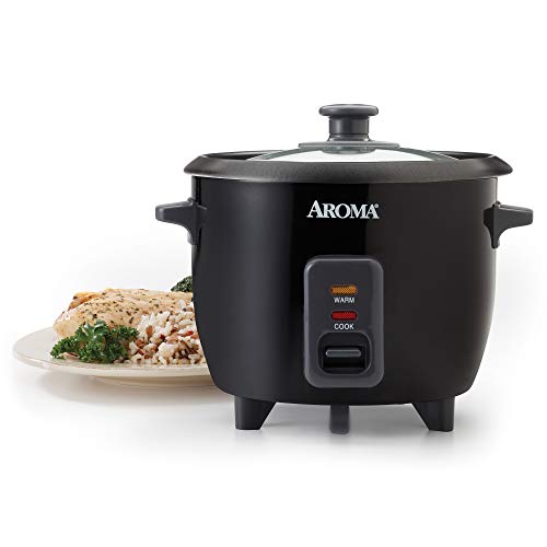 Aroma Housewares 3 Uncooked/6 Cups Cooked Rice cooker, Steamer Bundle Dimensions: 9.four x 8.1 x 9.5 inches