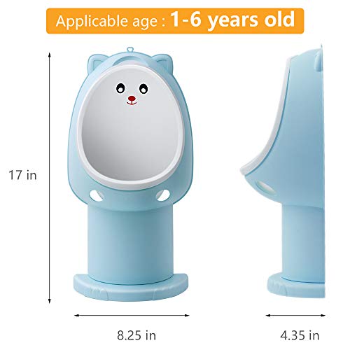 Hallo Potty Training Urinal Boy Urinal Kids Toddler Pee Trainer Bathroom Bundle Dimensions: 16.zero x 8.6 x 4.zero inches