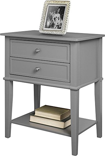 Ameriwood Home Franklin Accent Table Guarantee: 1 12 months restricted guarantee.