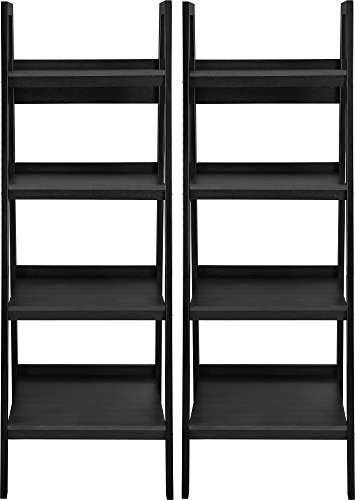 Ameriwood Home Lawrence 4 Shelf Ladder Bookcase Bundle Guarantee: 1 yr restricted producers.