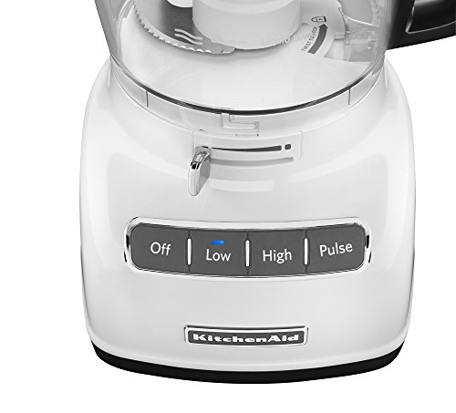 KitchenAid 9-Cup Food Processor with Exact Slice System - White Guarantee: 1 12 months Problem Free Substitute Guarantee