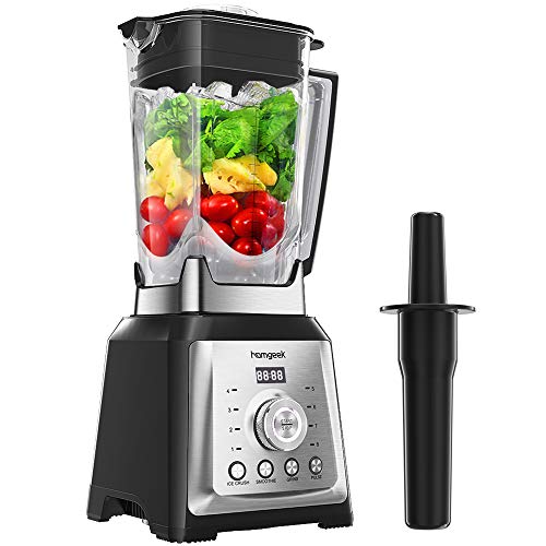 Homgeek Blender Smoothie Maker, 25000 RPM High Speed Professional Countertop Blender for Shakes and Smoothies, with 8-speeds Control, 70OZ BPA-Free Tritan Pitcher, 1450W