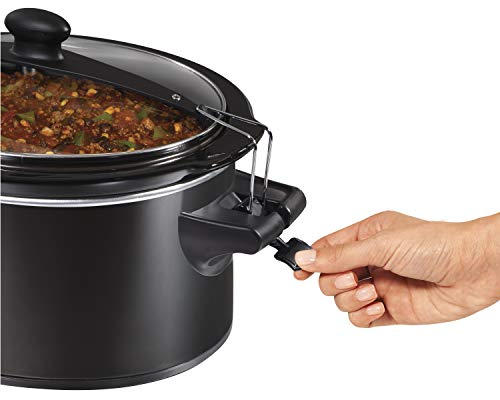 Hamilton Beach Stay or Go Portable 6-Quart Slow Cooker With Lid Lock Guarantee: 1 yr restricted