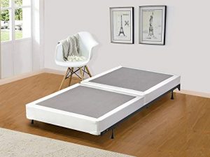 Mattress Solution, Twin 4-inch Fully Assembled Split Box Spring/Foundation For Mattress, Classic Collection, Size, Beige