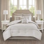 510 DESIGN Shawneel 8 Piece Bedding Comforter Set for Bedroom, King(104"x92"), Seafoam