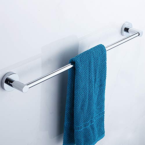 ENJYHZQY Barthroom Towel Bar Towel Holder Stainless Steel,Single Bar 12inch,Single Bar 16inch,Single Bar 20inch,Single Bar 24inch (24inch)