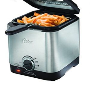 Oster Style Compact Deep Fryer, Stainless Steel