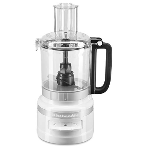 KitchenAid KFP0918WH Easy Store Food Processor, 9 Cup, White