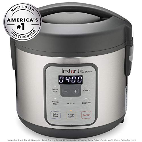 Instant Zest Rice Cooker, Steamer, Cooks Rice, Grains, Quinoa and Oatmeal Guarantee: 1 12 months Producer