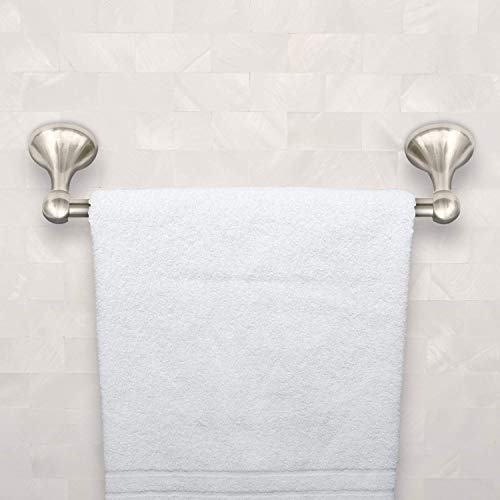 Nuk3y Modern 4 Piece Bathroom Hardware Towel Bar Accessory Set Nuk3y Modern 4 Piece Bathroom Hardware Towel Bar Accessory Set (Satin Nickel).