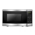 Danby DBMW0721BBS 0.7 Cu.Ft. Countertop Steel-700 Watts, Small Microwave with Push Button Door, Stainless Steel