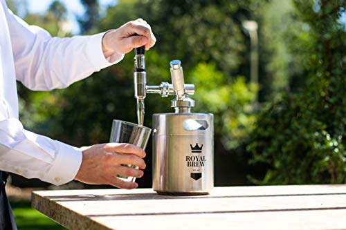 Royal Brew Nitro Cold Brew Coffee Maker Home Keg Kit System Package deal Dimensions: 13.zero x 7.zero x 7.zero inches
