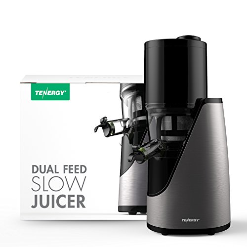 Tenergy Masticating Juicer, Anti-Oxidation Slow Speed Cold Press Juicer Tenergy Masticating Juicer, Anti-Oxidation Sluggish Pace Chilly Press Juicer, Excessive Nutrient Contemporary Vegetable and Fruit Juice Extractor, Straightforward to Clear Juicer with Jug and Brush.