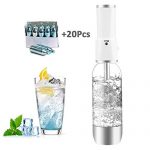 HXZB Portable Soda Maker Crystal Sparkling Water Maker Use Standard CO2 Cylinder for DIY Beverages Bubble Fruit Juice Cocktail Healthy Drinks