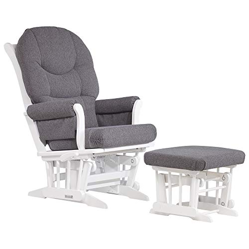 Dutailier Sleigh 0372 Glider Multiposition-Lock Recline with Ottoman Included