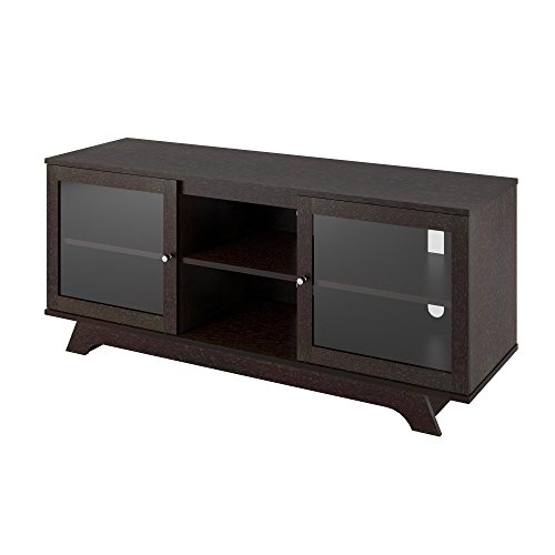 Ameriwood Home Englewood TV Stand for TVs up to 55" Package deal Dimensions: 16.6 x 53.6 x 22.9 inches