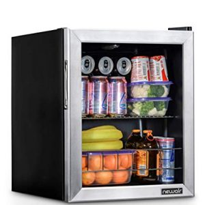 NewAir NBC060SS00 Beverage Cooler and Refrigerator, Holds up to 60 Cans, Perfect for Beer Wine or Soda