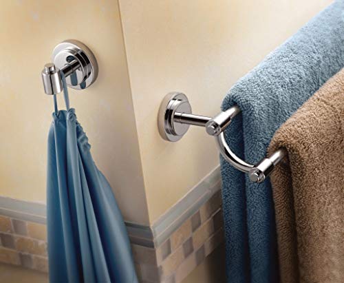 Moen Iso 24-Inch Double Towel Bar, Chrome Guarantee: Restricted Lifetime Guarantee