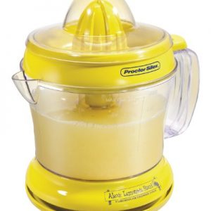 Proctor Silex Alex's Lemonade Stand Citrus Juicer Machine and Squeezer (66331), 34 oz, Yellow