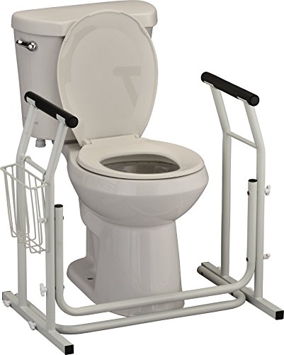 NOVA Stand Alone Toilet Rails & Frame, Portable and Lightweight NOVA Stand Alone Toilet Rails &amp; Frame, Portable &amp; Lightweight Safety Support Frame for Bathroom Toilet, Quick &amp; Easy Installation.