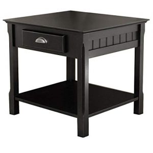 Winsome Wood Timber Occasional Table, Black