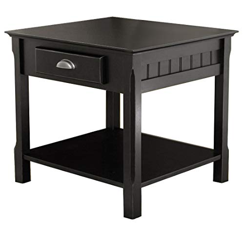 Winsome Wood Timber Occasional Table, Black